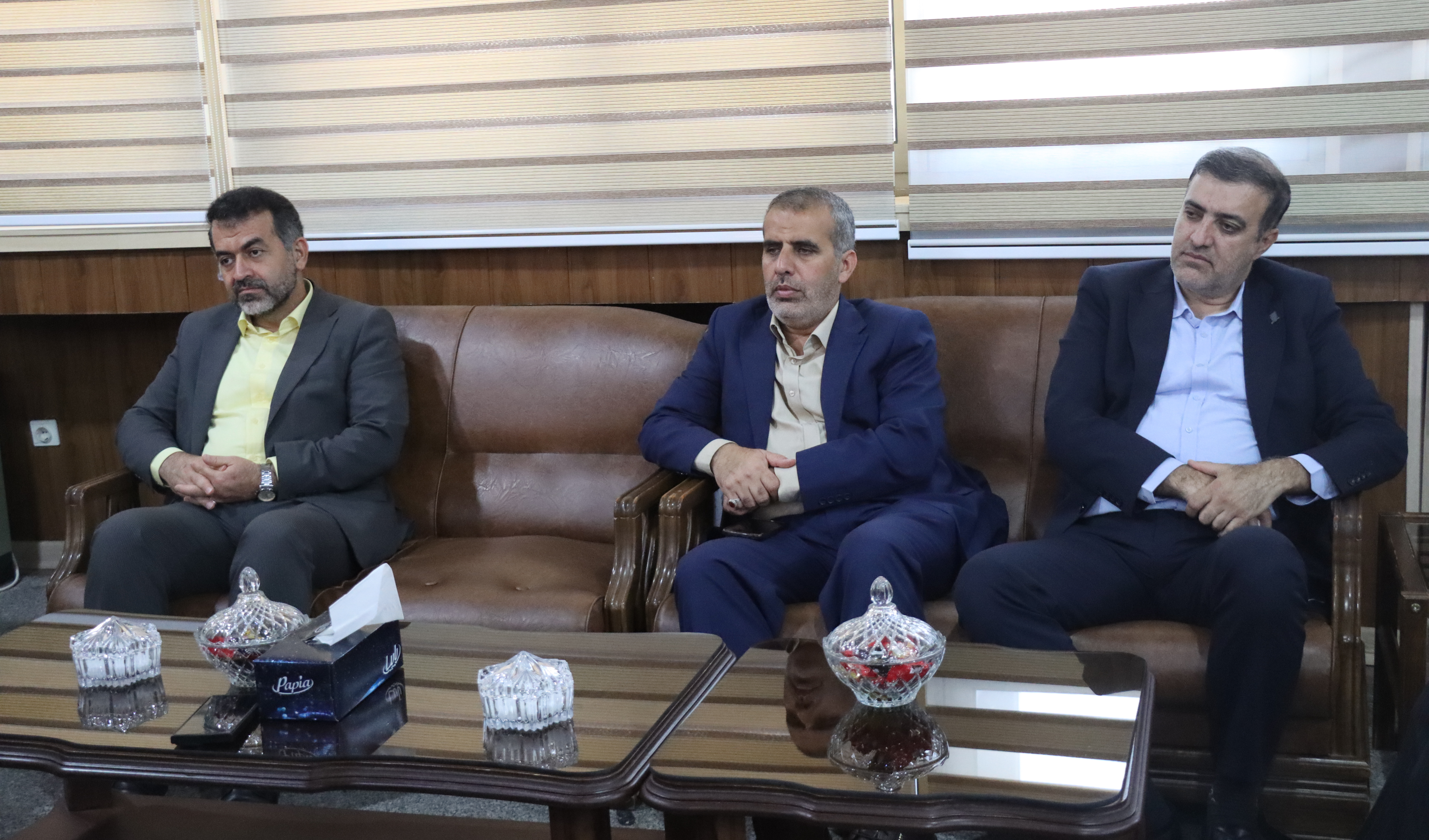 دیدار معاون سازمان امور دانشجویان با رئیس دانشگاه ارومیه