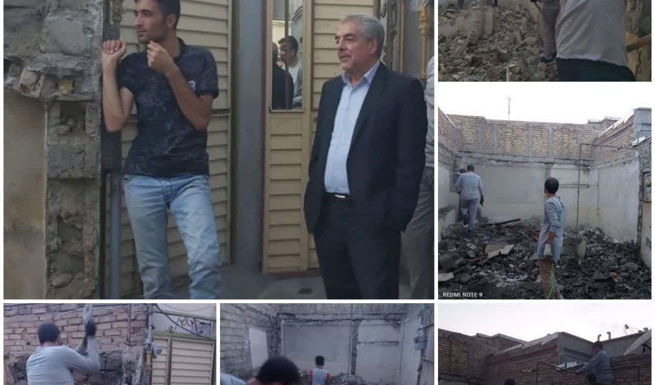 بازدید دکتر جوادی معاونت محترم فرهنگی از فعالیت های گروه جهادی پایگاه دانشکده فنی و مهندسی دانشگاه ارومیه