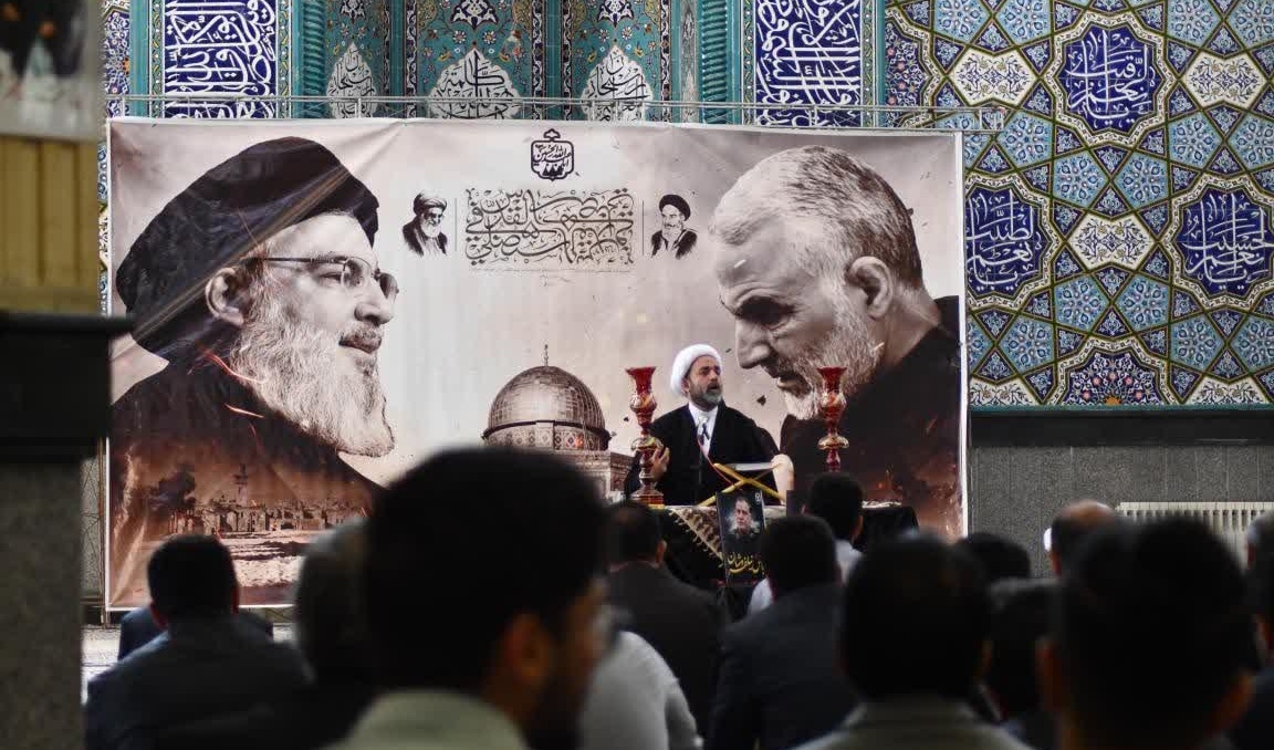 مراسم بزرگداشت سید مقاومت شهید سید حسن نصرالله و محکومیت جنایات رژیم غاصب صهیونیستی در دانشگاه ارومیه برگزار شد
