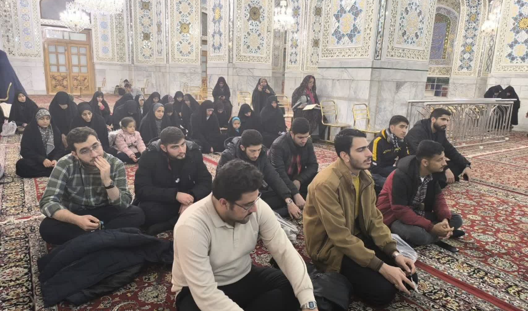 روزشمار اردوی آموزشی فرهنگی وفاق مشهد مقدس