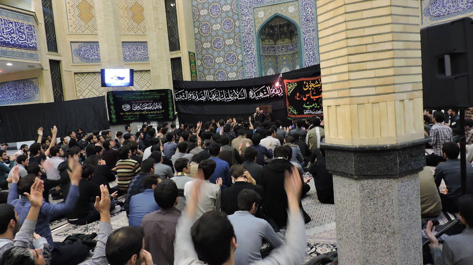 مراسم عزاداری شهادت بانوی دو عالم حضرت فاطمه زهرا (س) به همت هیأت ابوالفضل العباس (ع) دانشجویان دانشگاه ارومیه برگزار شد