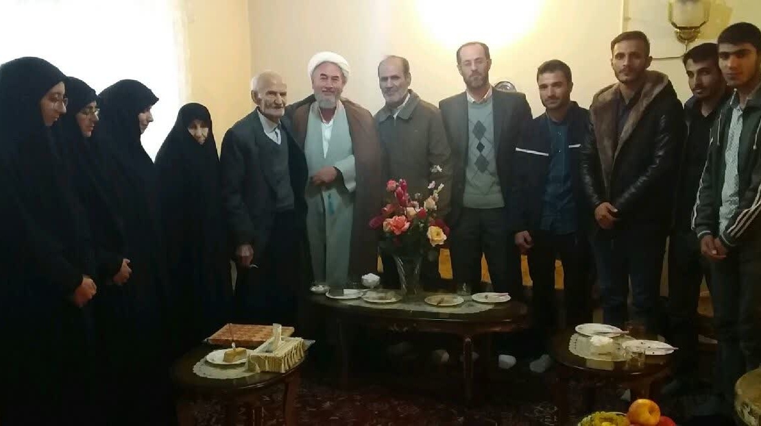 دیدار با خانواده شهید نعمتی توسط دانشگاهیان ارومیه