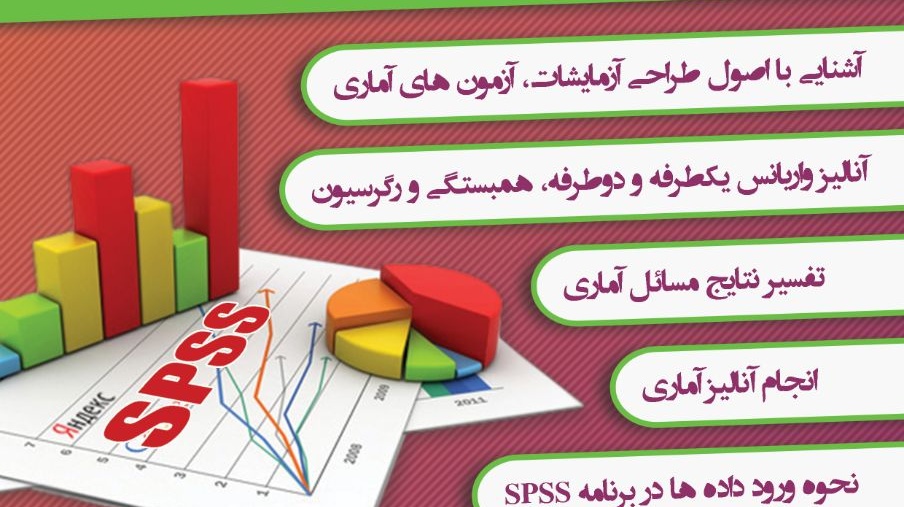 برگزاری کارگاه آموزشی اصول طراحی و آنالیز آزمایشات با نرم افزار SPSS
