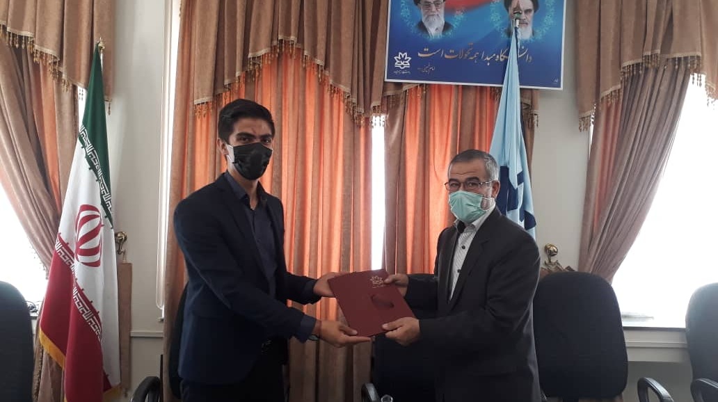 تقدیر رییس دانشگاه ارومیه از کانون دانشجویی دوست داران دریاچه ارومیه به عنوان کانون برتر دانشجویی کشور