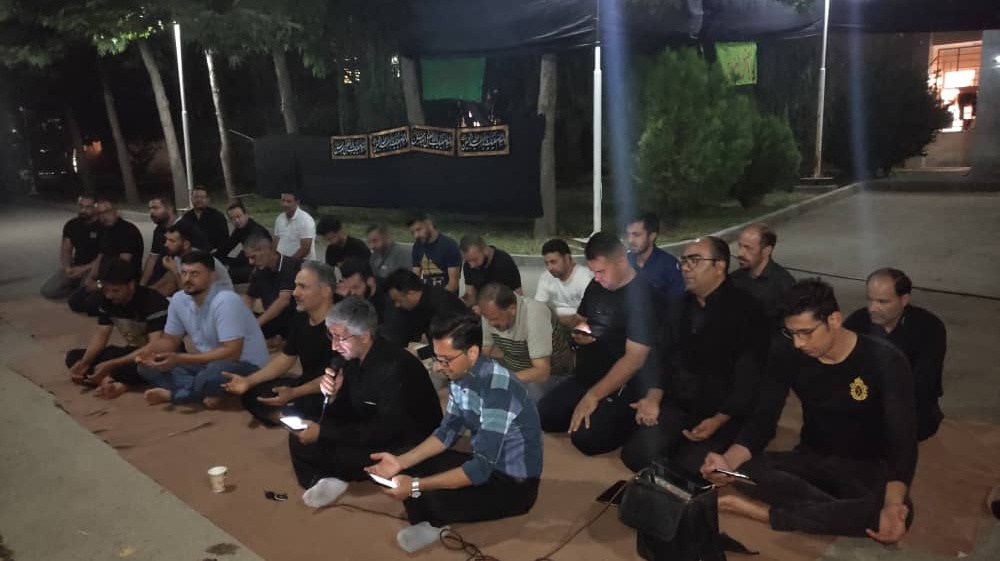 گزارش تصویری | برگزاری مراسم عزاداری دهه اول محرم در خوابگاه های پسرانه دانشگاه