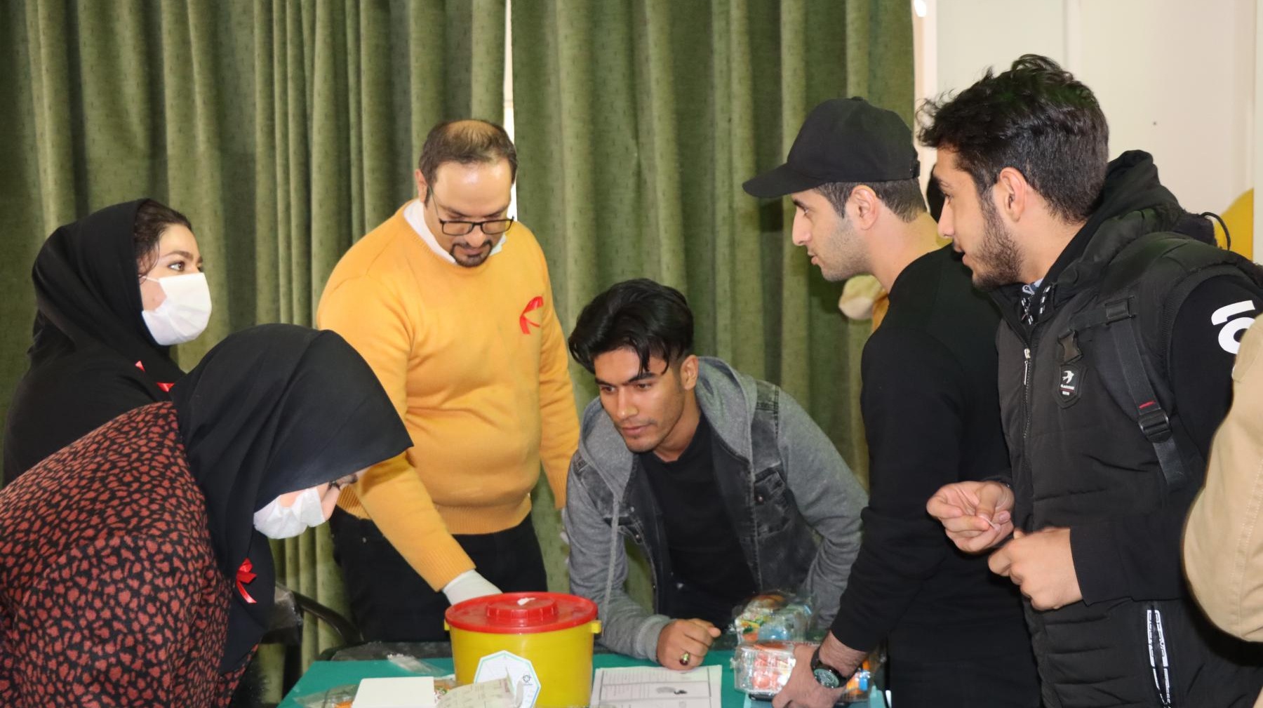 گزارش برگزاری نمایشگاه پیشگیری از ایدز
