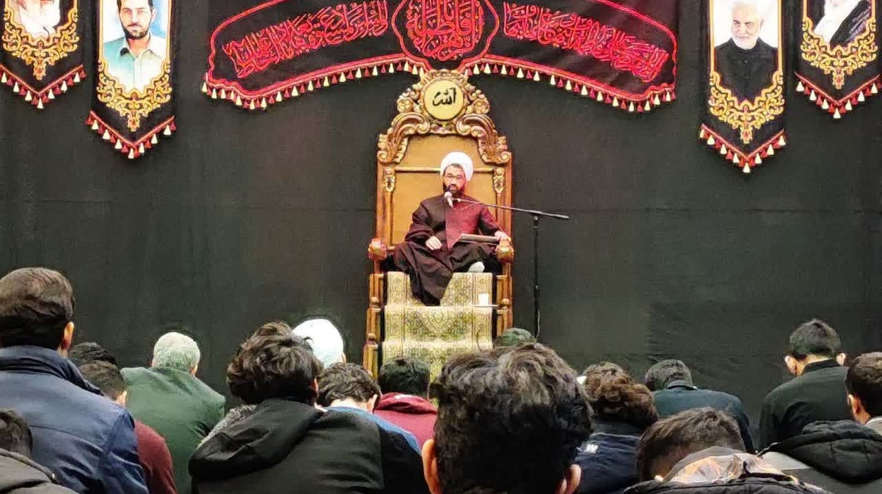 گزارش تصویری/ مراسم عزاداری ایام فاطمیه اول دانشگاه ارومیه