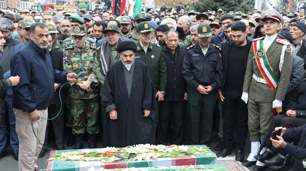 گزارش برگزاری مراسم باشکوه تشییع پیکر مطهر ۶ شهید گمنام 