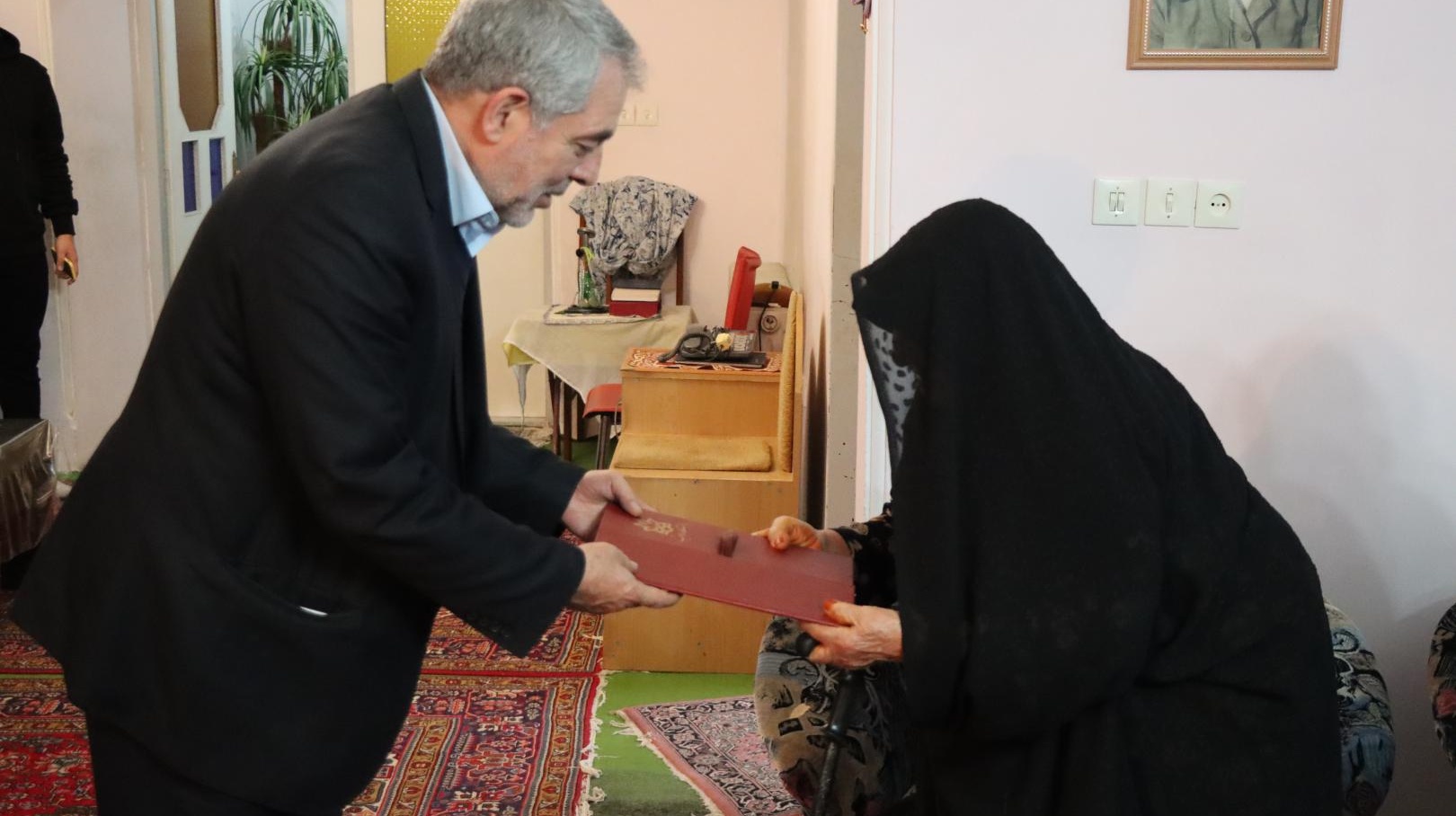 گزارش تصویری دیدار با خانواده شهید بهرام محمدی القیانی