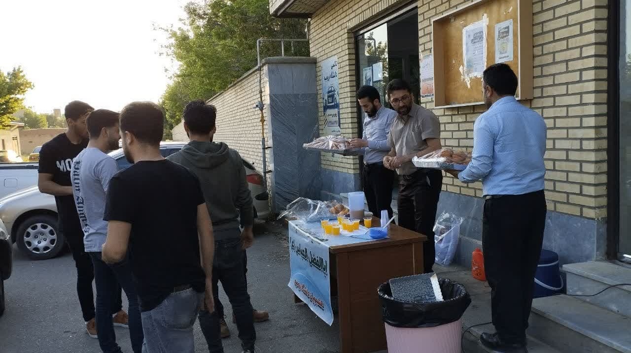 ایستگاه صلواتی به مناسبت ولادت حضرت معصومه (س) 