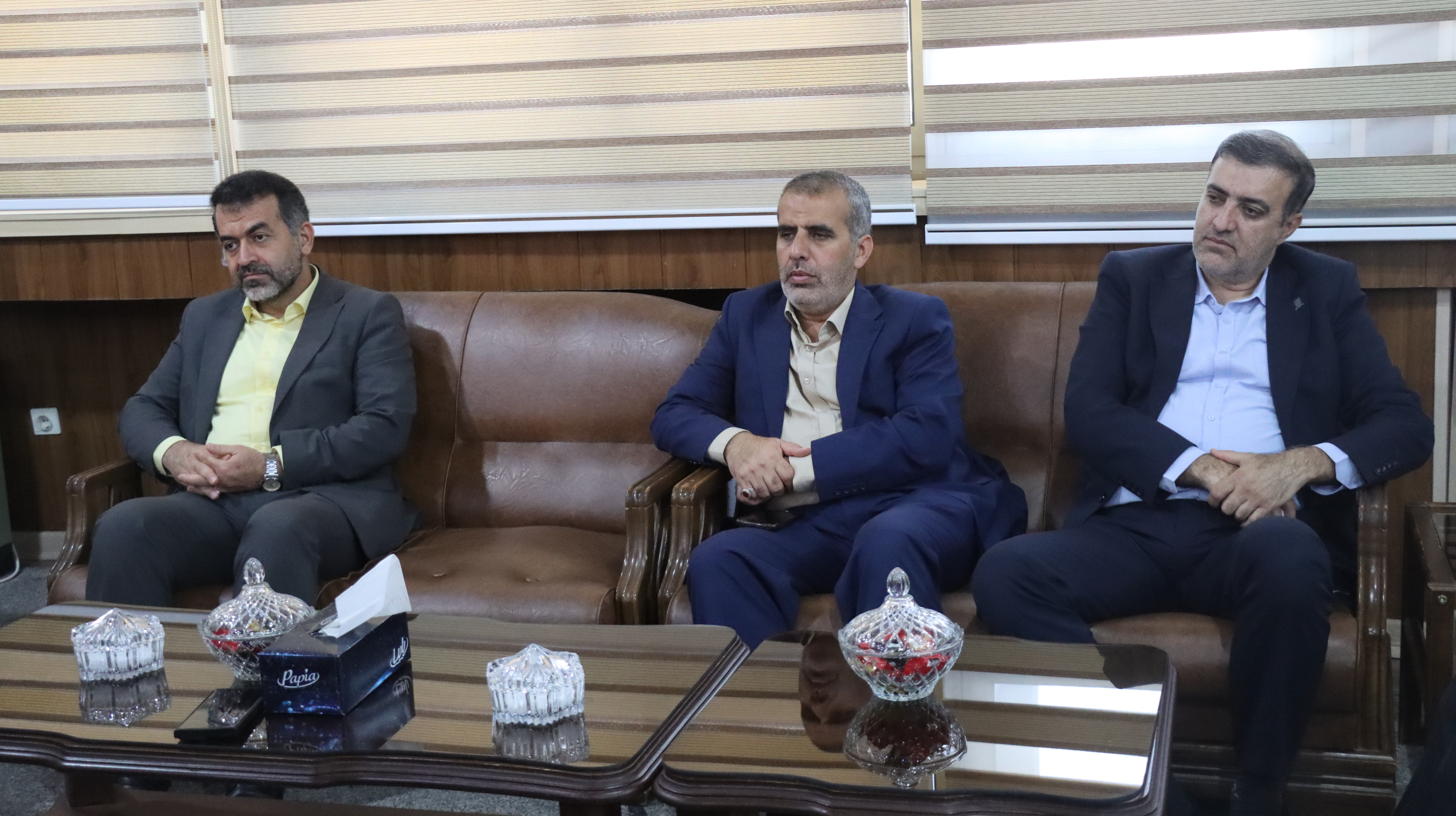 دیدار معاون سازمان امور دانشجویان با رئیس دانشگاه ارومیه